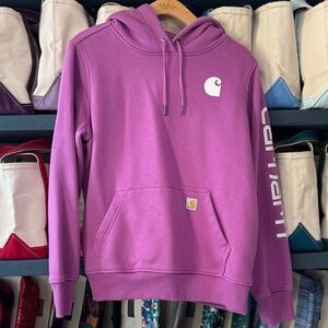 Carhartt Orchid Hoodie with Logo